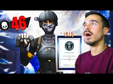 REAKTION AUF 46 KILLS FORTNITE WELTREKORD !! 😱🔥