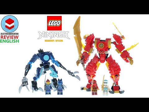 LEGO Ninjago 71808 Kai's Elemental Fire Mech – LEGO Speed Build Review