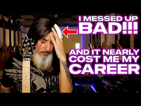 Every Guitarist's WORST Nightmare!!! I Messed Up BIG TIME and Almost Ended My Career…