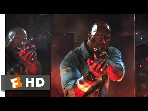 Skyscraper (2018) - Grenade Standoff Scene (9/10) | Movieclips