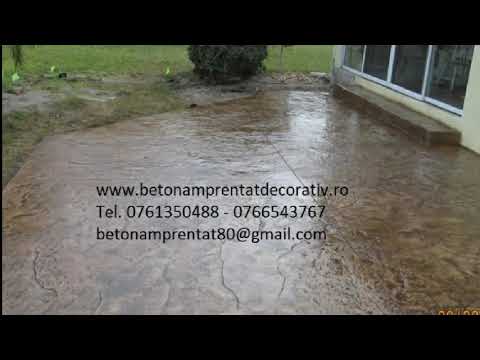 Beton Amprentat Cotiglet - Bihor Tel.0761350488 -0766543767