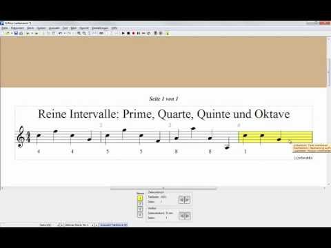 Video 11   Reine Intervalle Prime Quarte Quinte und Oktave
