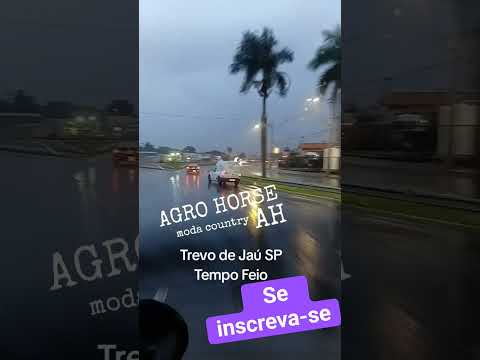 Cidade de Jaú São Paulo MUITA CHUVA