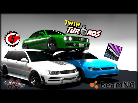 We Built FWD Sports Cars And Raced Them In BeamNG MULTIPLAYER!! Automation - BeamNG