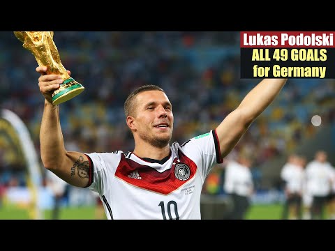 Lukas Podolski ◉ All 49 Goals for Germany 🇩🇪