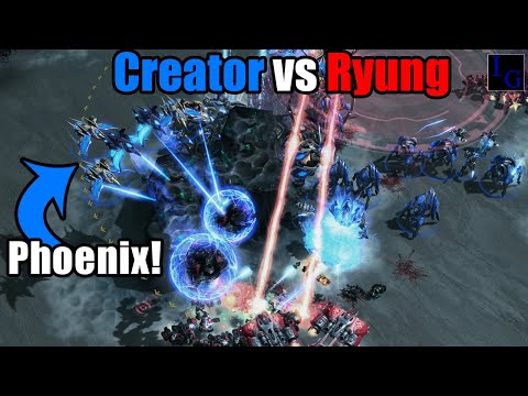 Creator's Late-Game PHOENIX Attack! (vs Ryung) | StarCraft 2 SC2 Professional Game Pro Match