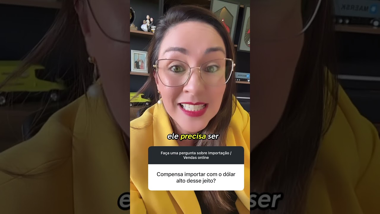 💸 Dólar alto não é desculpa! Importa, ajusta o preço e lucra. Comenta COMEÇAR pra aprender como