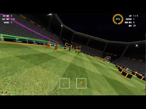 Learning to fly in Velocidrone - 10 hours in.