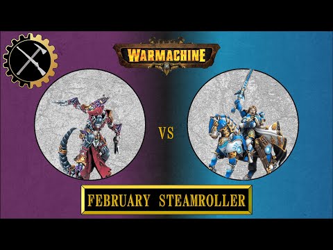 Calder vs Shyryrss - MKIV Warmachine Battle Report
