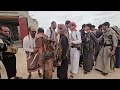 وفود قبلية مسلحة من صنعاء تصل محافظة المهرة وسط ترحيب لافت "فيديو"