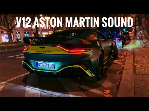 2023 Aston Martin Vantage V12 EXHAUST SOUND
