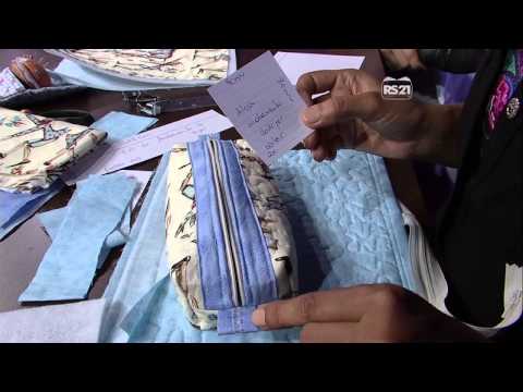 Mulher.com 21/01/2015 Estojo em patchwork por Edileny Gomes Parte 1