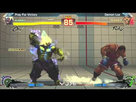 SSF4: Demon Los vs Pray For Victory - Why Me Dojo? 8