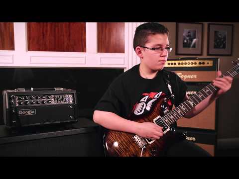Sam from Brotherhood of Grace demos the Mesa Boogie Mark V 25 amp head