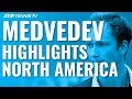 Daniil Medvedev Great Shots & Best Moments in North American Hard Court Swing!
