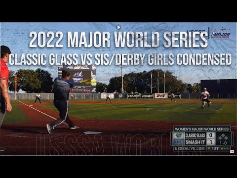Semifinal - Classic Glass vs Smash It/Derby Girls - 2022 USSSA Women's Major World Series!