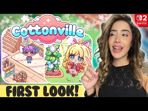 Cottonville: Farming & fashion game where you run your own atelier | First Impressions on Switch 2