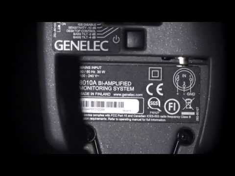 Genelec 8010A 3 inch Powered Studio Monitor - Dark Grey Genelec 8010A 3 inch Powered Studio Monitor - Dark Grey