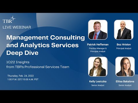 Deep dive: Management consulting and analytics services leading trends in 2021