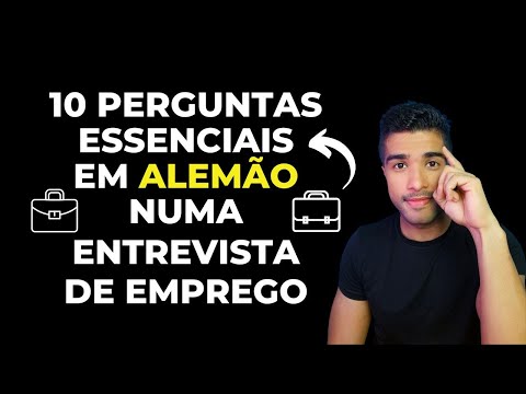 10 Perguntas essenciais em alemão numa entrevista de emprego