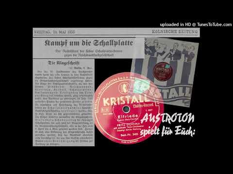 Fritz Domina Tanzorch., Erwin Hartung (voc): Elfriede - Foxtrot (Berlin 1935)
