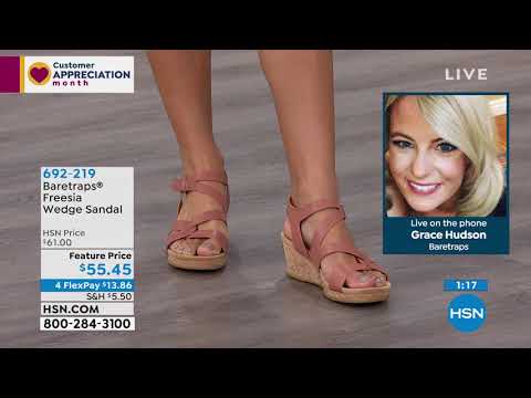 Baretraps Freesia Wedge Sandal