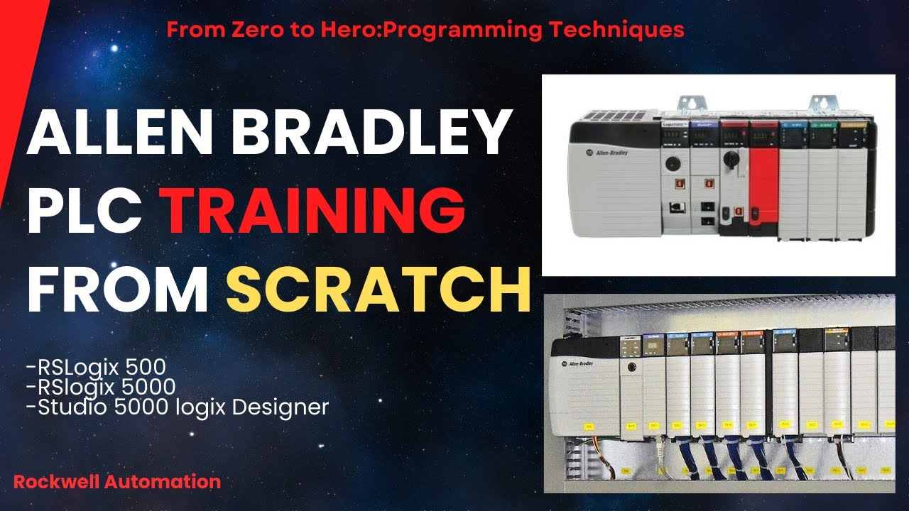 Allen Bradley PLC Training | RSLogix 5000 Programming & Download