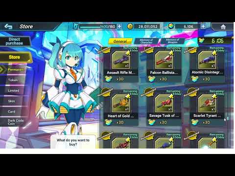 Rockman X Dive | Buying 9 Weapons on Store
