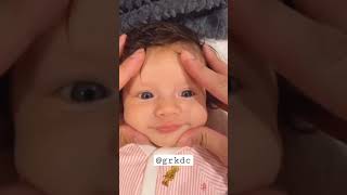 Dünyanın en tatlı videosu ! #bebek #komikvideol