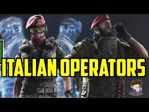 Rainbow Six Siege ITALIANS OPERATORS LEAK Alibi Maestro Gadgets abilities R6 New GIS Defenders Y3S2