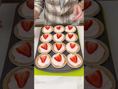 No bake strawberry treat