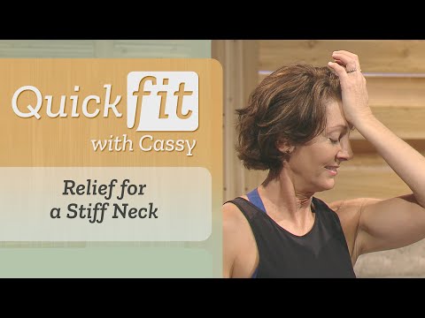 Relief For a Stiff Neck | Quick Fit With Cassy