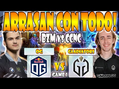 OG VS GLADIATORS BO3[GAME 1]CCNC, TOFU VS YURAGI, BZM, TAIGA - DREAMLEAGUE SEASON 19 - DOTA 2