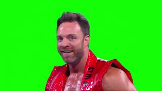 LA Knight promo green screen