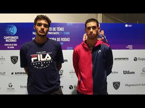 Francisco Cabral e Nuno Borges campeões nacionais de pares 2021