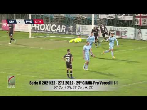 Campionato 2021/22 - 29ª GIANA-Pro Vercelli 1-1