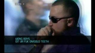 Wong boys - Git ur fuk on / Goldteeth (Live @ DR P3 Guld 2009)