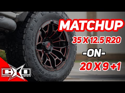 20x9 +1 On 35x12.5 R20 || XD XMC 841 Wrapped in a Toyo Open Country A/T