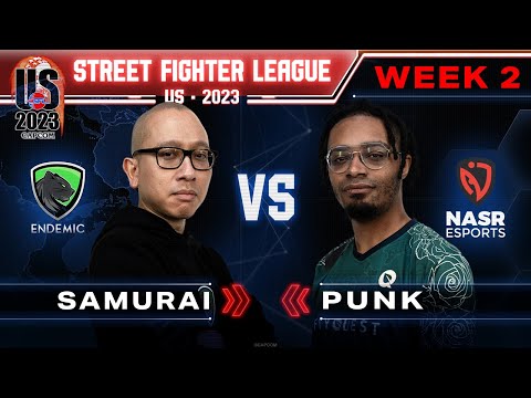 Samurai (Luke) vs. Punk (Cammy) - Bo5 - Street Fighter League Pro-US 2023 Week 2