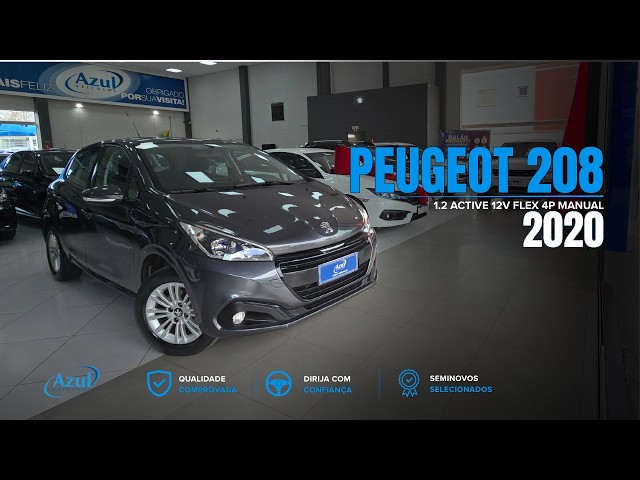Vídeo PEUGEOT 208 1.2 ACTIVE 12V FLEX 4P MANUAL