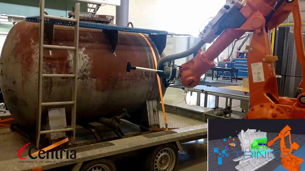 Dynamic generation of robot trajectory