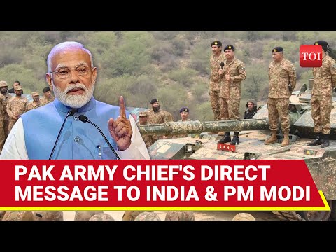Pak Army Chief Mounts Battle Tank; Screams Revenge If Attacked By India After Modi's Big Vow
