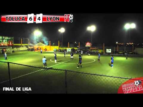 TOLUCA VS LYON ( FINAL DE LIGA FUT 7 - 2000 ) FUTBOL TIJUANA