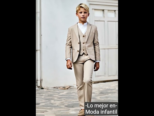 Vídeo relacionado con Elegante Chaqueta de Traje Formal Infantil con y Mangas Largas para Eventos y Uso Diario Juvenil (6-7 Years)