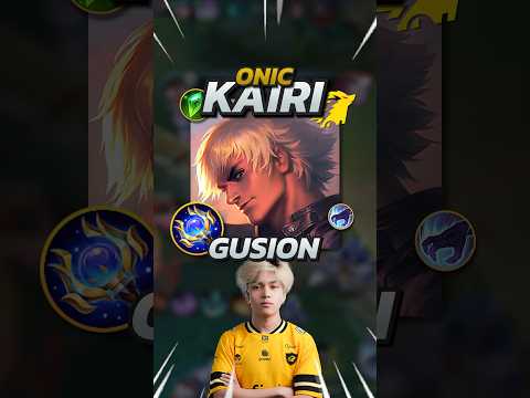 Onic Kairi 76% Winrate Gusion S37 Build! Mobile Legends #mobilelegends #mlbb #gaming