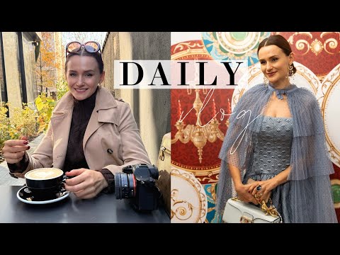 Daily vlog | Rochia plapuma la eveniment, trafalet vlog revine si cinnamon rolls facute in casa