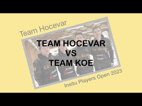 Insitu Players Open 2023 - game 4 - Hocevar vs Koe