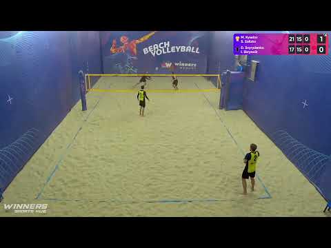 08:45 M. Kyselov / S. Zalizko - D. Svyrydenko / I. Skrynnik 25.12.2022 | Winners Beach Volleyball