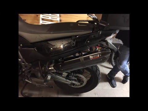 Thumbnail for BMW F800GS MIVV Suono Black Steel Exhaust by BMW