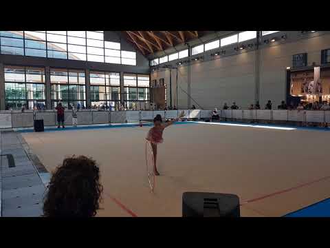 Melissa Romeo Nazionale Ritmica  Silver lc cerchio 2018